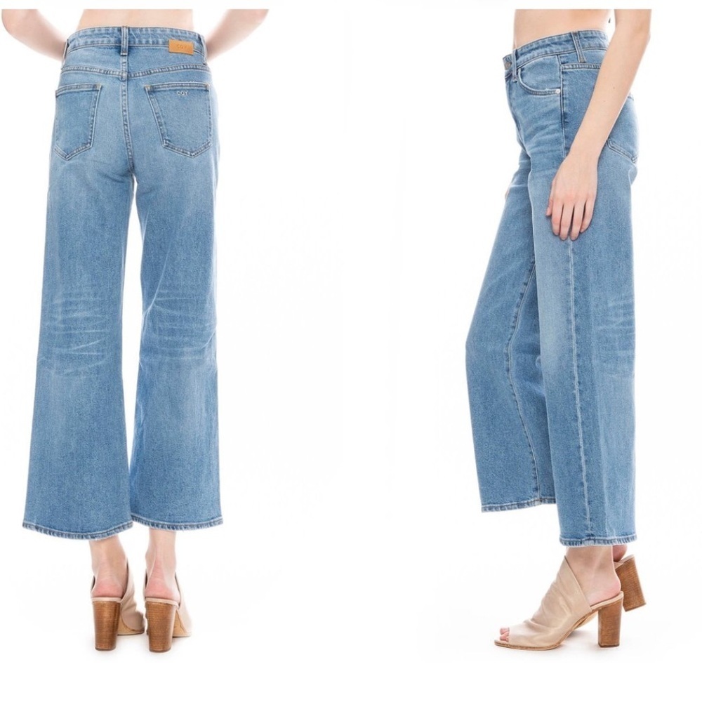 CQY - Sunday Wide Leg Crop- Dream- 24 - Picture 2 of 2
